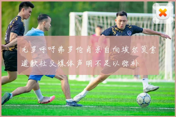 毛罗呼吁弗罗伦肖亲自向埃尔莫索道歉社交媒体声明不足以弥补